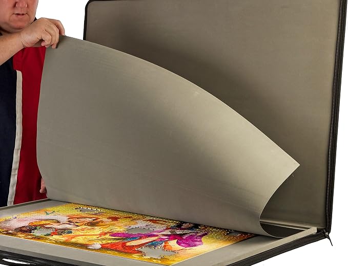 jigthings – Jigsort 1500 – Jigsaw Puzzle Board with Carry Case for Puzzles up to 35.5" x 25.5". Saves and Stores Most 1500 Piece Puzzles - Image 8