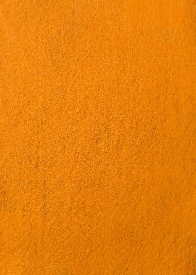 Cantaloupe Orange - XXL Wool Sheet - 100% Virgin Wool - 36 in x 36 in - Image 2