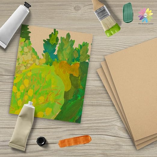 Mat Board Center, 50-Pack Corrugated Cardboard Sheets 16x20 Inches Flat Card Board Inserts for Packing, Shipping, Mailing, DIY Crafts - Image 7