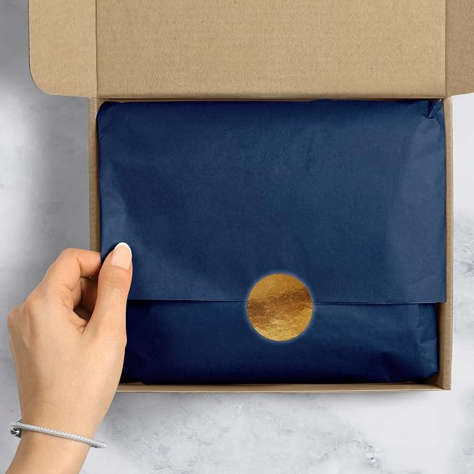 Jillson Roberts Bulk 20 x 30 Inches Recycled Tissue, Navy, 480 Unfolded Sheets (BFT26) - Image 3