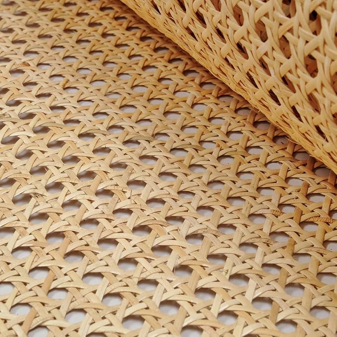 36" (3Feet) Width x 3.3 Feet Length Cane Webbing Large Size Roll, Rattan Natural, Rattan roll, Rattan Material, Caning Supplies, Caning Material from Origin Asia for Rattan Furniture, Cane Chair by Unknown