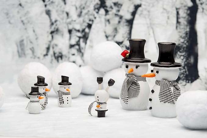Snowman Peg Dolls 1-13/32 inch, Pack of 25 Wooden Peg Dolls for Christmas Crafts, Nativity Scenes, Holiday Decorations, by Woodpeckers - Image 6