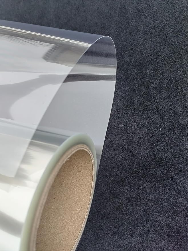 Transparency Mylar Stencils Sheet for Cutting Machines,3ft x 50ft Rolls 6 mil/0.15mm Clear Blank Template Paper Material Acetate (Clear, 3ft x 50ft / 6mil) - Image 6