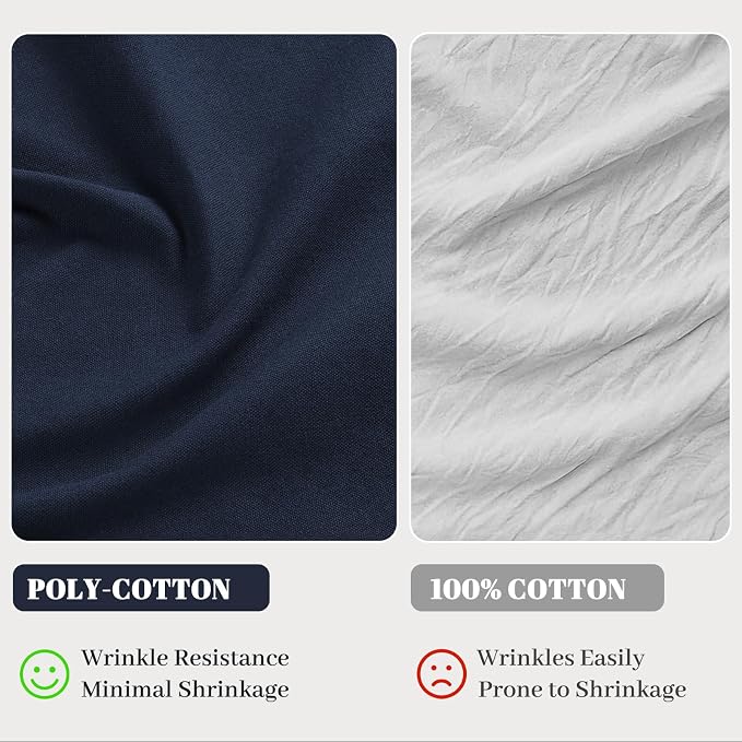 Canvas Fabric 10oz Cotton Upholstery Fabric Drop Cloth 59x36Inch Navy Blue | Soft Duck Canvas Cloth, Thick Cotton Fabric By the Yard for Painting, Embroidery, Sewing, Cushion, Home Decor, Arts & Crafts - Image 3