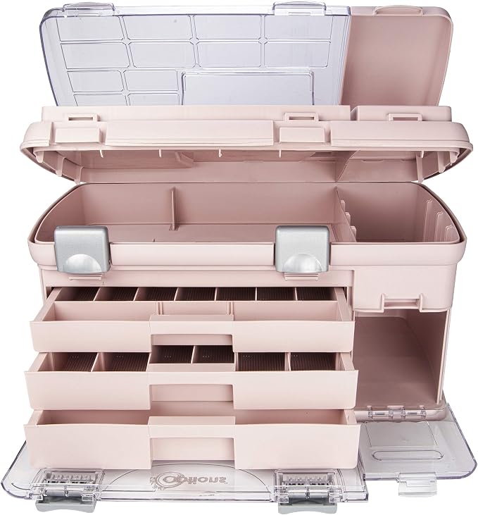 Large Three Drawer Organization System - Two Small Utility Stows | Battery, Jewelry, Small Parts, Craft, Sewing, Paint, Collectibles Storage - Image 6