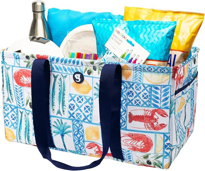 geckobrands Large Utility Tote - Durable Multipurpose Bag for Beach, Travel, Shopping & Outdoor Activities - Image 3