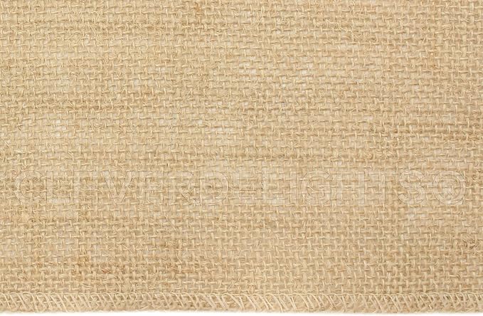 CleverDelights 6" Premium Burlap Roll - 100 Yards - No-Fray Finished Edges - Jute Burlap Fabric - Image 2