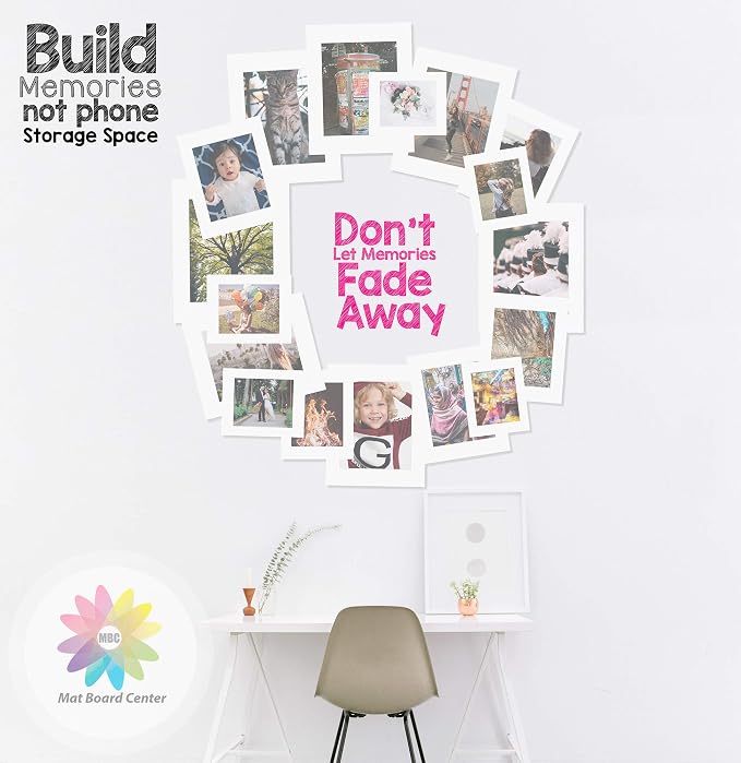 Mat Board Center Pack of 25 11x14 Uncut Mat Boards, Assorted Colors | Acid-free Matboards, 4-Ply Picture Backing Board Ideal for Frames, Photos, Crafts, Prints - Image 9