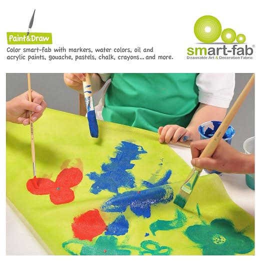 Smart-Fab Craft Fabric Roll, 24" x 18', Blue, Perfect for Schools, Crafts, Art, Bulletin Board, Teacher Classrooms, Outlasts Paper, Won't Fade - Image 26