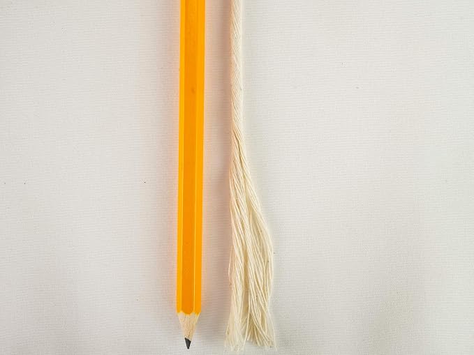 Bulk Macrame Cord | 100% Natural, Unbleached Cotton | Single Twist | Soft | Made in USA (3 mm x 5 lb Cone) - Image 5