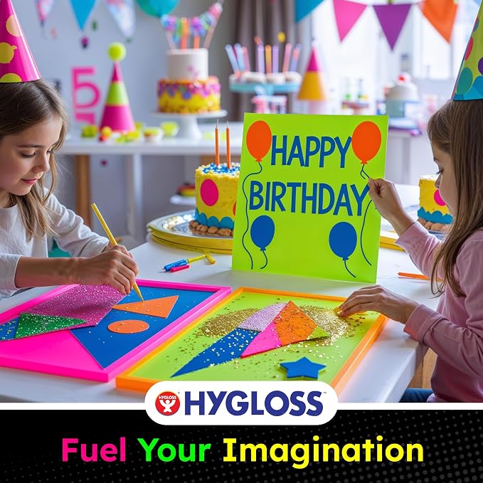 Hygloss Medium Poster Board 11x14 - 25 Neon Orange Single Color Bulk Pack - 10 Pt. Thickness Colored Poster Board Paper for Projects, Signs, Displays - Posterboard Multipack 11" x 14" - Image 5