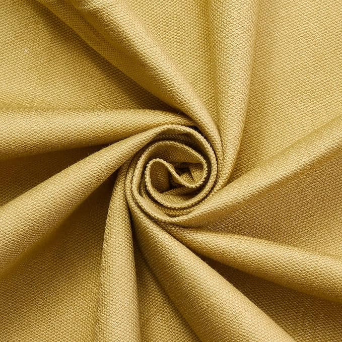 Cotton Duck Canvas Fabric Heavy Duty Outdoor 10 Oz Thick Cloth Material By The Yard & Roll Wholesale - Olive (1 Yard) - Image 3