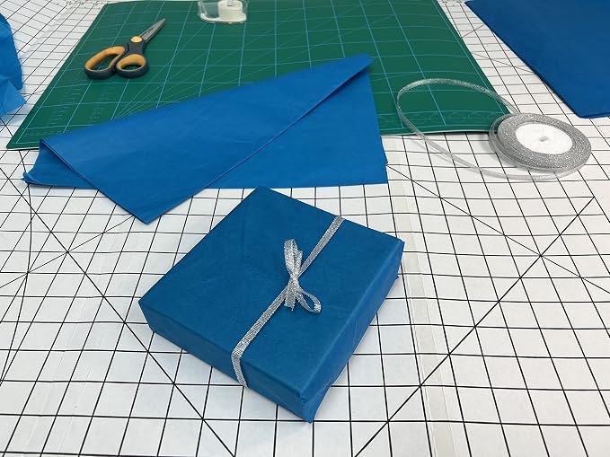 Tissue Paper for Gift Bags - 500 Sheets 14x20in Wrapping Paper, Blue | Premium Gift Wrap Tissue Paper for DIY Crafts - Birthday Party, Wedding, Holidays, Flower Decorations & Custom Art Projects - Image 4