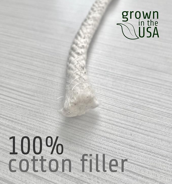 1/2" Cotton Piping Cord, Size 5 (10 yds) - Image 3