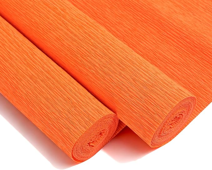 Heavy Crepe Paper for Flower Making, DIY Crafts | Italian-Quality Crepe Paper with 300% Stretch | Papel Crepe de Colores Paquete by BloomLikeFlowers