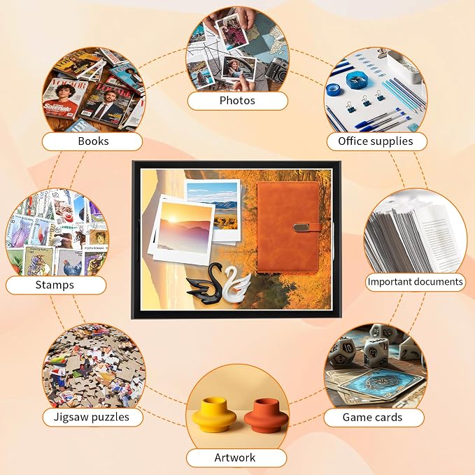 AOBOPLE 2 Pack Photo Storage Box,16" x 12" x 4" Keepsake Box with Handle Holes,Protective Storage Box for Photos Pictures Documents Artwork DIY and Souvenir,Home and Office Organizer | Cardboard Keepsake Storage Box,Photo Boxes for Pictures Documents A... - Image 7