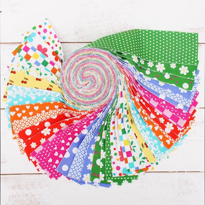 Threadart Cotton Quilting Fabric, Fat Quarter Grab Bag | Cotton fabric for quilting, sewing, crafts and home decor. Smooth woven fabric cuts cleanly for handmade projects. - Image 7