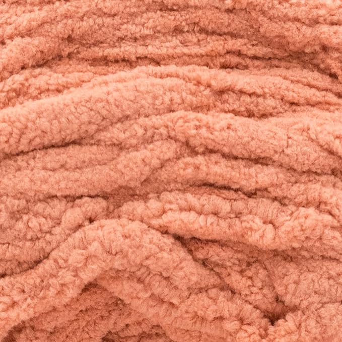 Lion Brand Yarn, Cover Story Blanket Yarn, Ember, Orange, 1 Pack | Soft Super Bulky Thick Blanket Crochet & Knit Fiber for Chunky Afghans, Plush Amigurumi Stuffed Animals, Pillows - Image 2