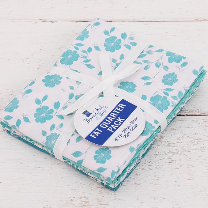 Threadart Cotton Quilting Fabric, Fat Quarter Grab Bag | Cotton fabric for quilting, sewing, crafts and home decor. Smooth woven fabric cuts cleanly for handmade projects. - Image 2