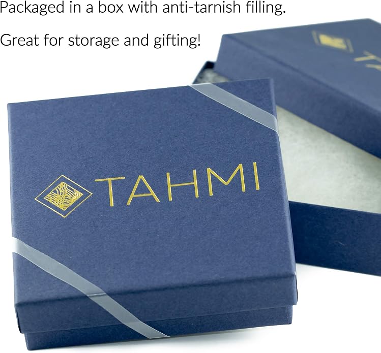 Dainty Two-Tone Silver and 14K Gold Fill Love Knot Drop Earrings for Women | Lightweight 7/8 inch dangle; hypoallergenic nickel-free; mixed metal; minimalist; handmade jewelry gift for women by Tahmi - Image 5
