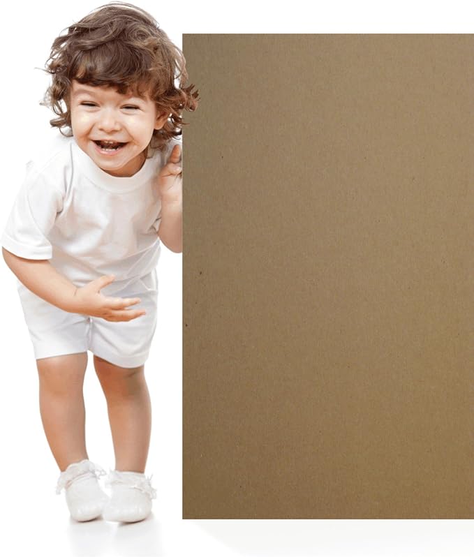 Chipboard - 4 Sheets 11x17 Inch 80pt Heavy Duty Kraft Paper Board for Backing Boards, Albums, Packaging - Image 8