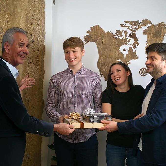 WOODEN.CITY Steampunk 3D Puzzle Clock – DIY Mechanical Wall Clock Kit for Adults – Unique Engineering Gift and Vintage Décor - 3D Wooden Puzzles for Adults