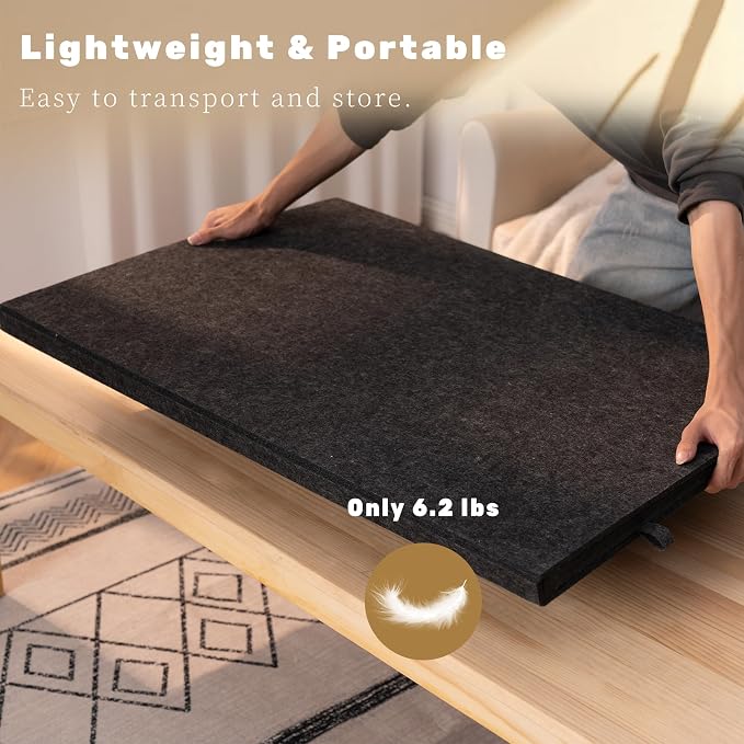 Lavievert 1500 Piece Tilting Puzzle Board with 6 Color Drawers - Dark Gray | 2-in-1 Designed Stand & Cover, Lightweight & Portable, Felt Mat Plateau Storage Jigsaw Table with Non-Slip Surface for Adults - Image 5