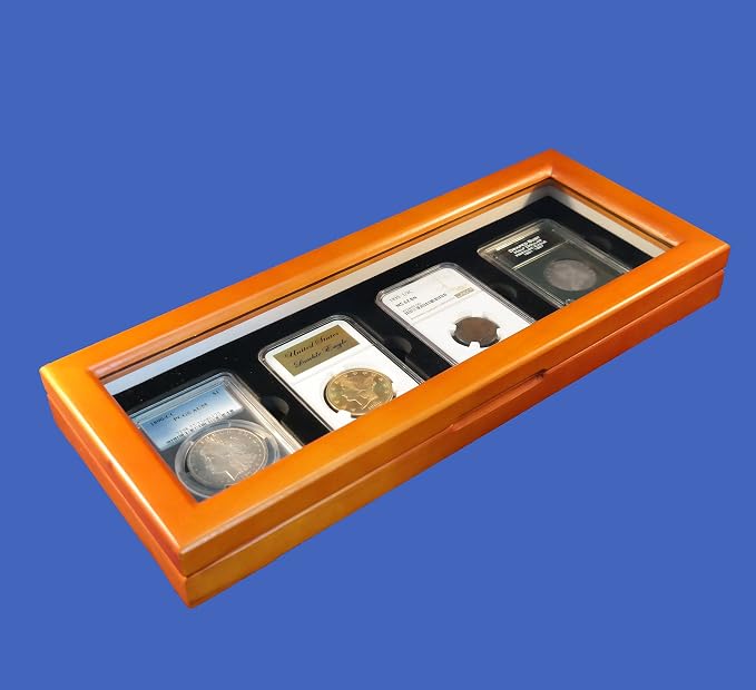 Guardhouse Glass Top Certified Coin Display Box (4 Coins) - Image 3