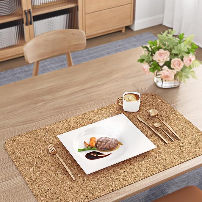 ReWallpaper Large Cork Board Roll 1.5mm Thick Self Adhesive Cork Boards for Wall Natural Corkboard Roll Peel and Stick Backing for Bulletin Board Decorations DIY Classroom Home Kitchen 17.3in x 16.5ft - Image 7