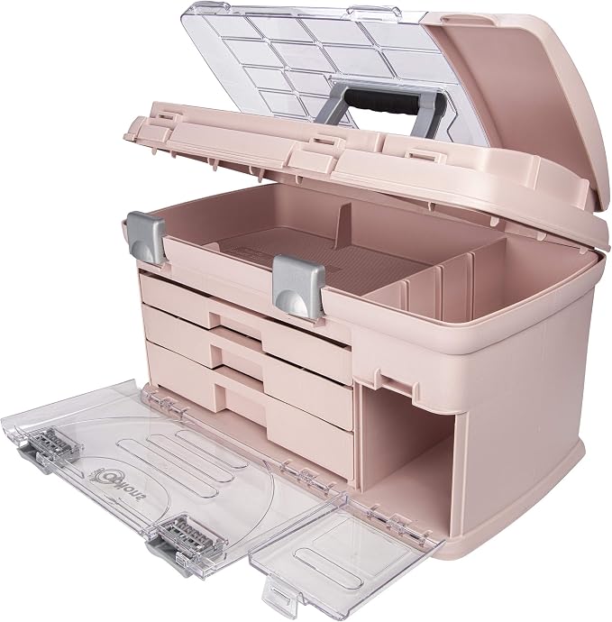 Large Three Drawer Organization System - Two Small Utility Stows | Battery, Jewelry, Small Parts, Craft, Sewing, Paint, Collectibles Storage - Image 7
