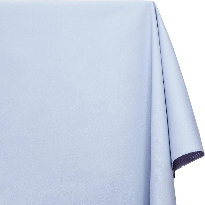 Cotton Duck Canvas Fabric Heavy Duty Outdoor 10 Oz Thick Cloth Material By The Yard & Roll Wholesale - Light Blue (10 Yards) - Image 2