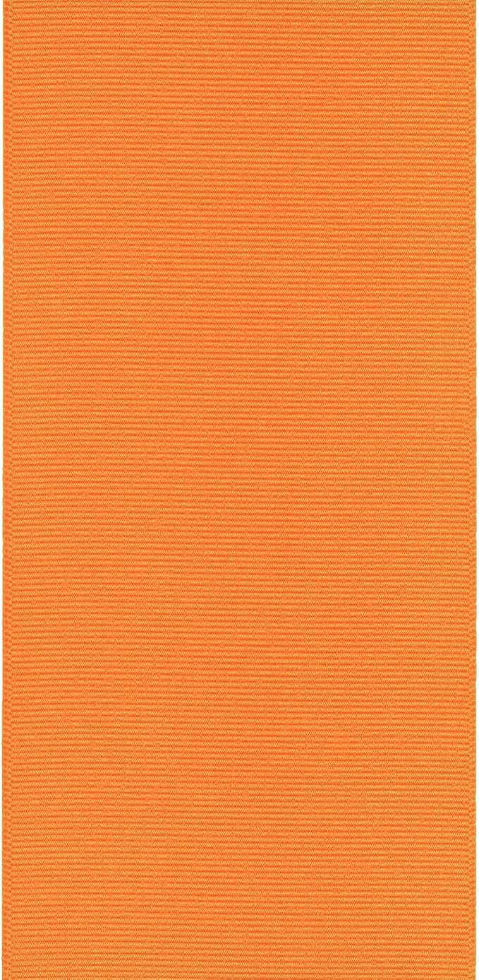 Berwick Offray 3" Grosgrain Ribbon, Torrid Orange, 50 Yards - Image 3