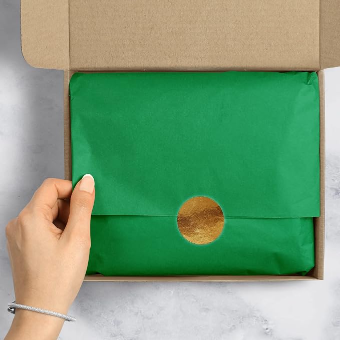 Jillson Roberts Bulk 20 x 30 Inches Recycled Tissue, Green, 480 Unfolded Sheets (BFT13) - Image 3