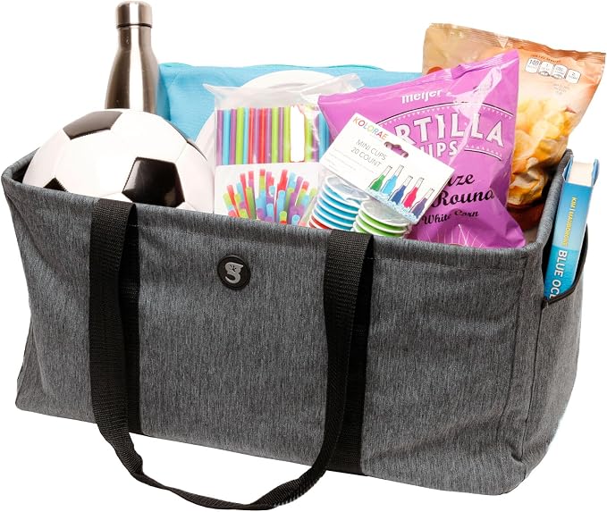 geckobrands Large Utility Tote - Durable Multipurpose Bag for Beach, Travel, Shopping & Outdoor Activities - Image 3