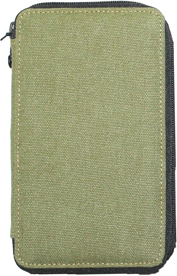 Speedball Art Products 253240 24 Pencil Storage Canvas Pencil Case, Olive by SpeedballArt
