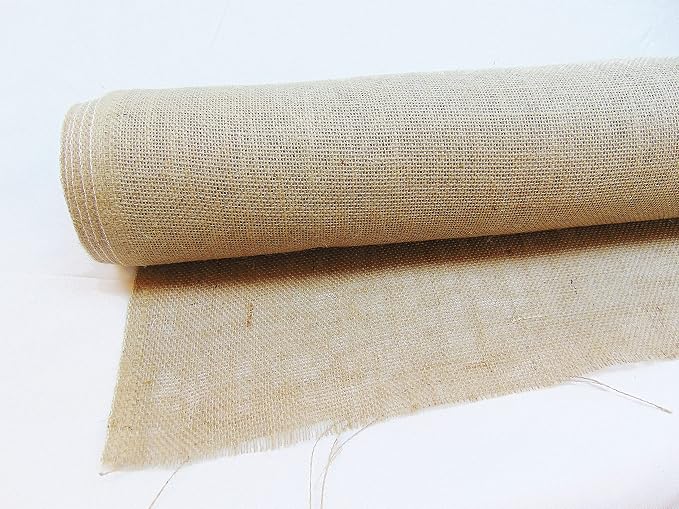 36" x 20 Yards, 60 feet Long Burlap Fabrics, sagless Jute-Burlap Fabric 10 oz Jute Cloths for isle Runner Gardening, Crafts, Winter Cover and DIY Project (36 inch Yards) - Image 3