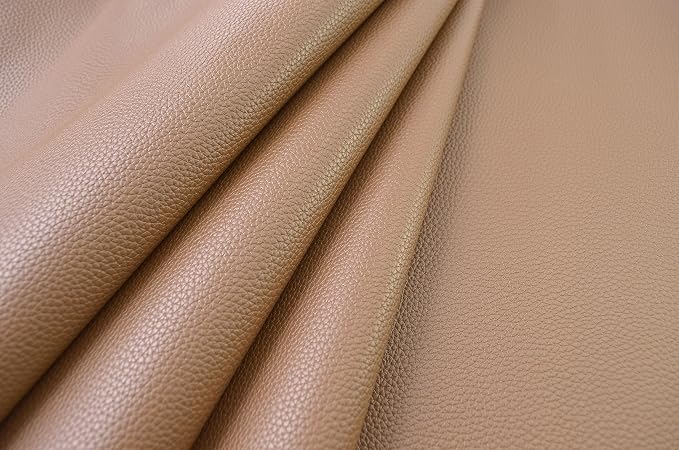 5 Yards 54" x 180" Soft Faux Leather Fabric Brown Fake Leather Fabric Upholstery Vinyl for Sofa Bags Chairs Car Seats DIY Crafts - Image 4