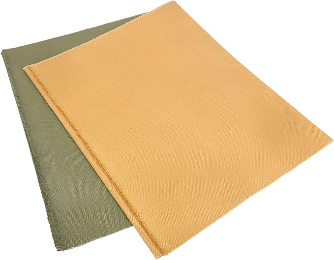 16oz Cotton Canvas Fabric, Nature Duck Fabric Textile Medium Weight for Painting, Sewing, Crafts, Embroidery, Bag, Cut by Yard (Cotton Canvas - Green, Half Yard (58" x 18")) - Image 7
