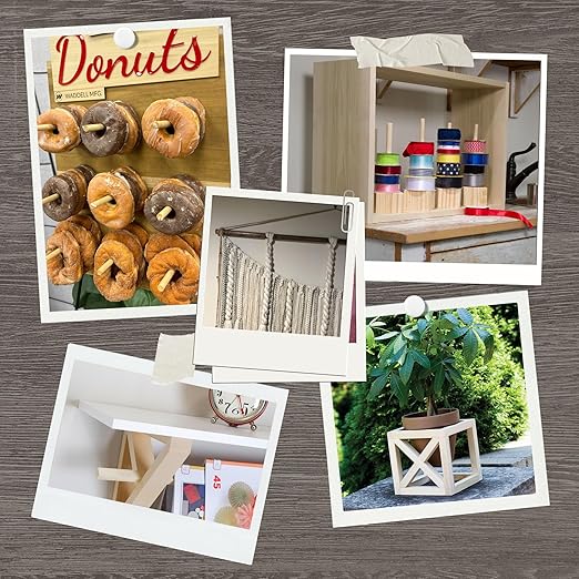 Birch Round Dowels (1/4" x 36", Pack of 25) | Variety of Diameters & Wood Species | Unfinished Wooden Dowel Rods for Crafts & DIY Home Projects | Curtain Rod, Macrame Supplies, Cake Pops, Flagpole - Image 5