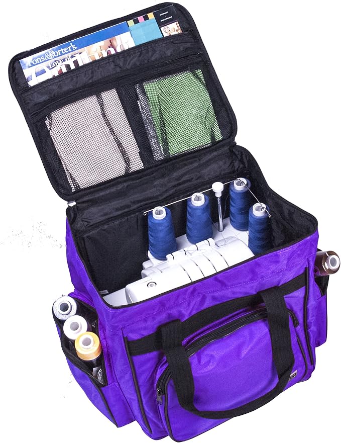 Tutto Fabric/Accessory Bag (Purple) - Image 7