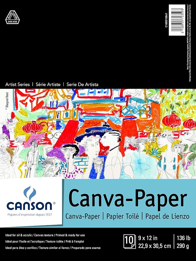 Foundation Series Canva-Paper Pad, 9"X12" (100510841) by Unknown