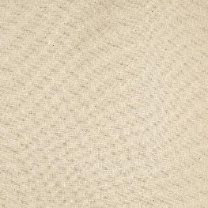 Cotton Fabric By The Yard | Cotton Muslin Fabric | 100% Cotton Fabric | 62" Inches Wide Unbleached Muslin Cloth | Cotton Muslin Fabric by Yard - Natural Muslin Fabric Material | 2 Yards Tela - Image 2