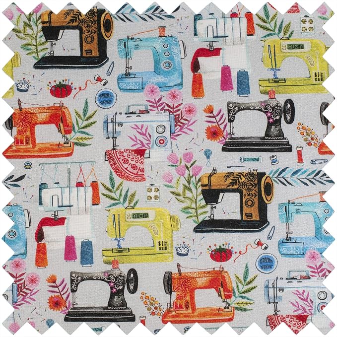 Hobby Gift Large Sewing Box Craft Storage Box with Handle Internal Accessories Tray Pin Cushion and Pocket for Sewing Knitting and Hobby Supplies - Image 6