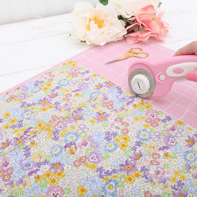 Threadart Cotton Quilting Fabric, Fat Quarter Grab Bag | Cotton fabric for quilting, sewing, crafts and home decor. Smooth woven fabric cuts cleanly for handmade projects. - Image 6