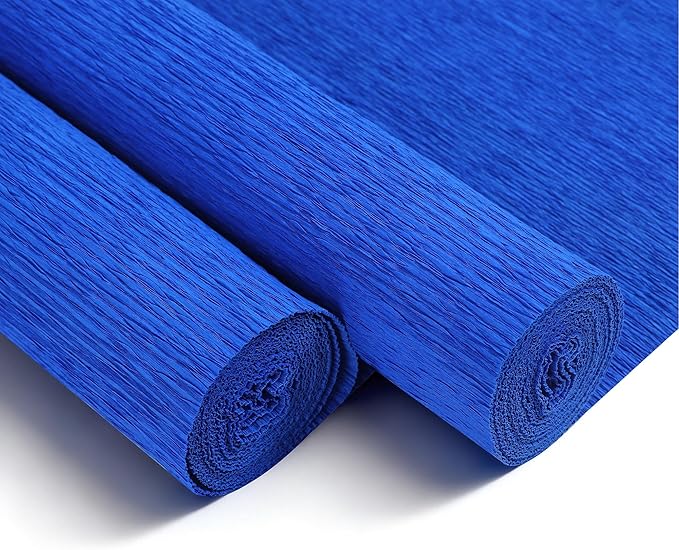Heavy Crepe Paper for Flower Making, DIY Crafts | Italian-Quality Crepe Paper with 300% Stretch | Papel Crepe de Colores Paquete by BloomLikeFlowers