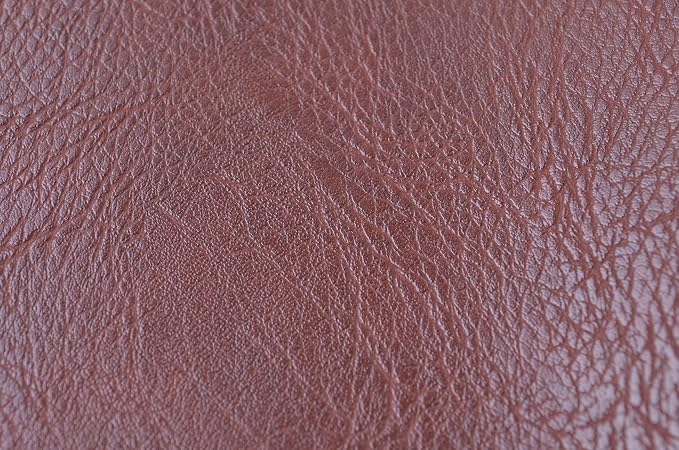 Wento Thick 3 Yard Faux Leather Fabric Soft Skin Grain PU Leather for Furniture Cover Reupholster Sofa Chairs Cushions Vinyl Upholstery (3 Yards, Red Brown) - Image 5