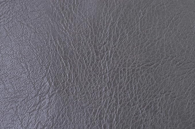 Wento Thick 2 Yard Faux Leather Fabric Soft Skin Grain PU Leather Fabric for Furniture Cover Reupholster Sofa Chairs Cushions Vinyl Upholstery (2 Yards, Dark Gray) - Image 5