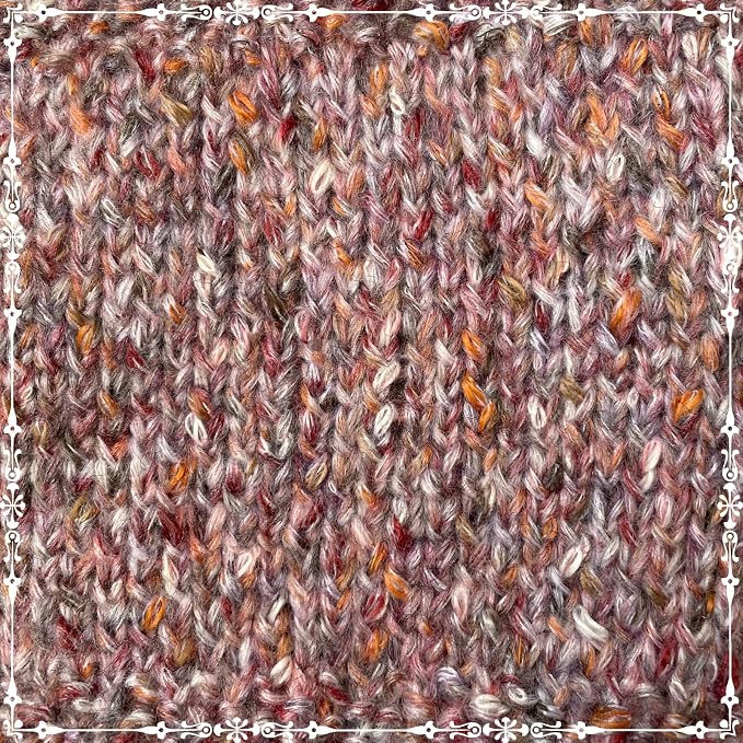 Cotton Alpaca Tweed DK Alpaca Yarn, 4-Pack (588Yds/200G), White Autumn | Soft Alpaca Tweed Yarn for Crocheting with Free Patterns - 3 DK Light Worsted Weight Yarn for Knitting - Image 5