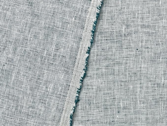 100% Linen Fabric, Délavé Vintage Yarn Dyed, Medium-Heavy Weight – 52" Wide Pre-Washed Soft for Apparel, Crafts & Home Decor | The Linen Lab (Green Dot, 3 Yard pre Cut) - Image 6