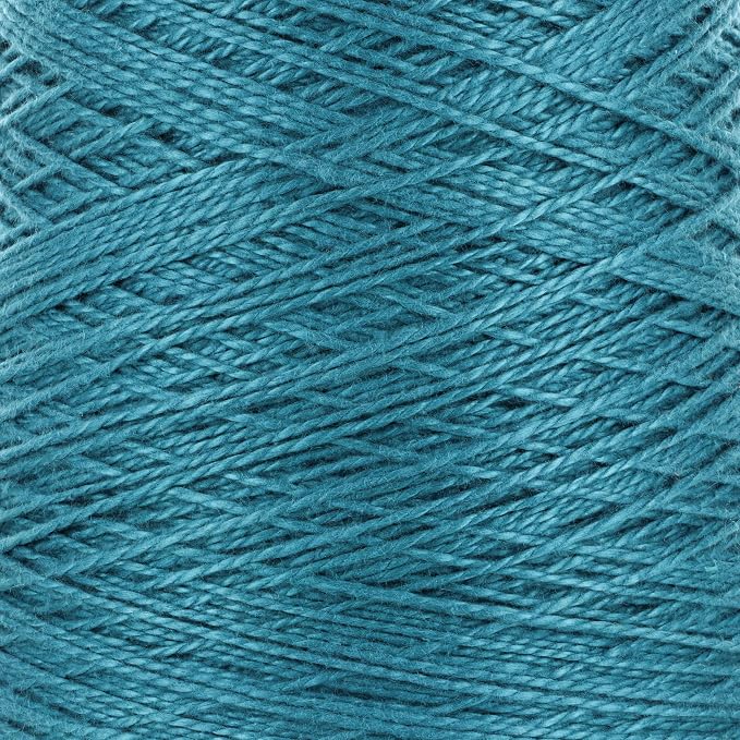Valley Yarns Valley Cotton 3/2 Weaving Yarn - 100% Cotton - 16.01oz (454g), 1260yds (1152m) - Pacific Color - for Weavers & Machine Knitters - Woven Blankets, Towels, Mats - Machine Washable by Valley+Yarns